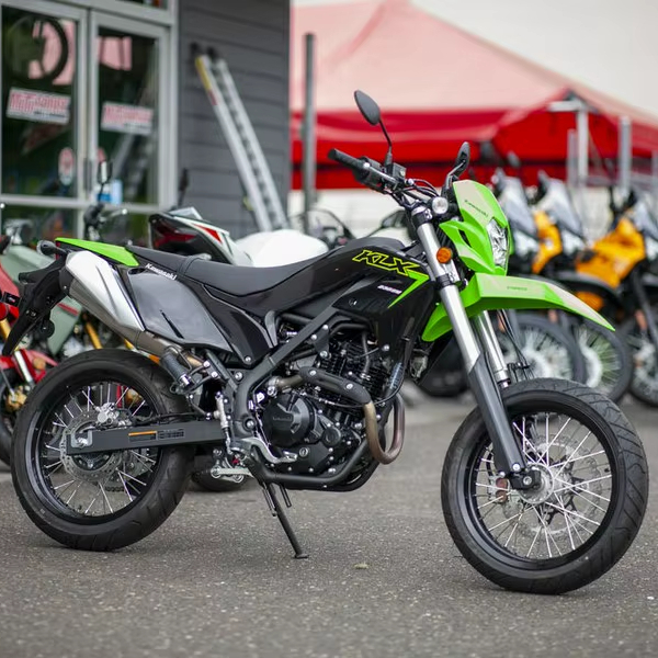 Скидки Qiranxi 2024-2025 для-Kawasaki KLX 230SM ABS Новый супермото мотоцикл готов к отправке по всему миру