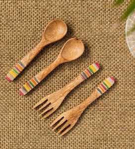 Juego de Cucharas de Resina Únicas, Aptas para Lavavajillas, Libres de BPA, Personalizables para Cocina y Repostería - Product Image 1