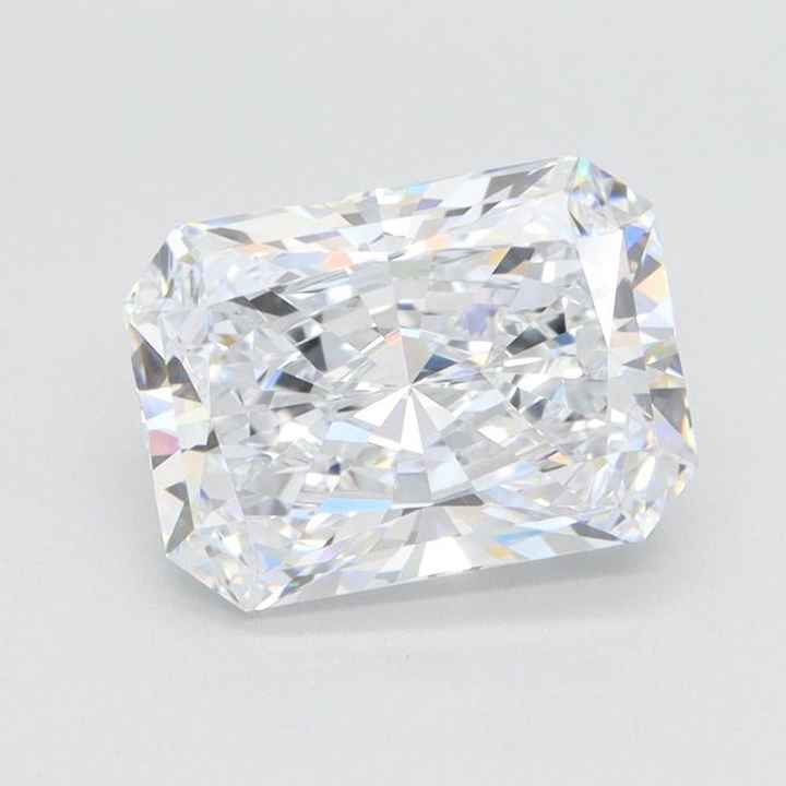 Lab Grown Diamonds Radiant Cut VS1 Loose Diamond CVD Cherry Color Polished Diamonds VS1 Clarity Loose Wholesale Price