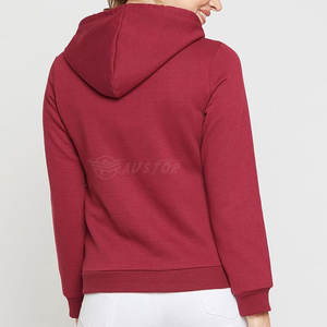 Sudaderas con Capucha de Punto Sólido para Mujer, Más Vendidas, para Invierno, Casuales, con Logotipo Frontal, de Poliéster/Algodón, Transpirables y Ecológicas - Product Image 6