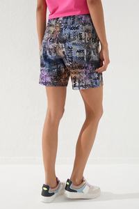 2023 nuevo diseño combinado de color corto para mujer Pantalones cortos de cintura alta para mujer baratos en colores sólidos - Product Image 6