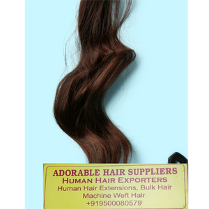 100% Extensions de cheveux de vague de corps bruns naturels non transformés Temple de cheveux humains vierges crus paquets de vendeur sans poux indiens - Product Image 2