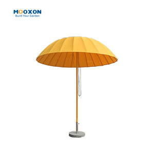 Parasol de patio Dia 3.0m, auvent rond, mât central, parasol d'extérieur pour jardin, salle à manger, bord de piscine, ombre - Product Image 6