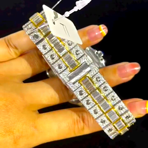 Reloj de diamantes de marca superior VVS Moissanite Iced Out para hombres Reloj de hip hop mecánico de alta calidad para hombres - Product Image 4