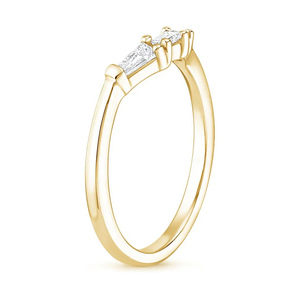 Juego de anillos de diamantes de moissanita clásicos con intrincada banda de vid detalle de hoja de cuentas anillos de boda de compromiso de plata 925 para fiestas - Product Image 1