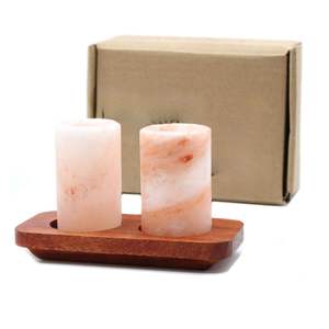 Vaso de Tequila de sal del Himalaya para camareros, bares caseros y presentación de bebidas gourmet, vaso de sal de roca - Product Image 4