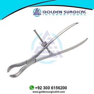 คีมจับกระดูกแบบมีด้ายยึด 235 มม. สำหรับศัลยกรรมกระดูกและข้อ - Product Image 3