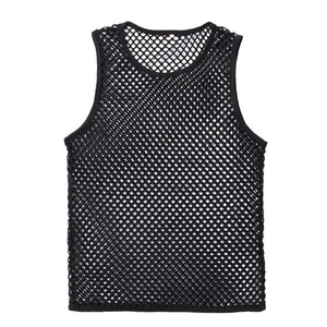 Haute qualité Design personnalisé hommes Fitness séchage rapide maille homme sans manches vêtements de sport de gymnastique débardeurs pour hommes - Product Image 3