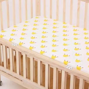 100% Cotton Mattress Topper Protector 130*70cm Reactive Printing Dyes <strong>Cot</strong> Fitted Printed <strong>Sheets</strong> - Product Image 2