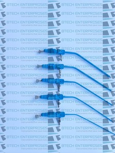 Frazier & Sinus Nasal Maxillary Monopolar Suction Curved with Reusable <b>Cable</b> - Product Image 3