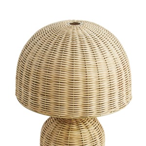 New Collection of Table Lampshade! <b>Vintage</b> Handmade Rattan Table Lampshade for Bedroom, Living Room, and Hotel Lighting - Product Image 5