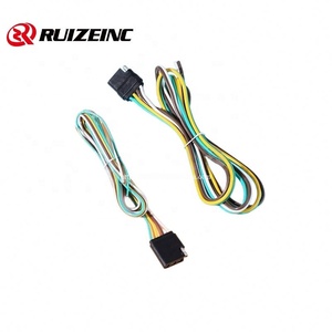 シングルヘッド4コア電源コード車トレーラーコネクタソケット配線ハーネスプラグ - Product Image 3