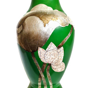 Jarrón de Lacado Vietnamita Tradicional Hecho a Mano, Artesanía Vietnamita Ecológica, Tamaño Personalizado, Material Natural, Arte Popular, Duradero - Product Image 5