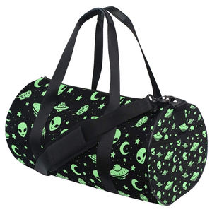 Bolsa de gimnasio de poliéster personalizada grande de alta capacidad, LONA DE VIAJE deportiva al por mayor, almacenamiento de entrenamiento impermeable, tela de alta calidad - Product Image 2