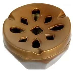 Cenicero de forma redonda de mesa marrón vintage con diseño personalizado perfecto para el hogar, bares, restaurantes y oficinas, suministros a granel - Product Image 1