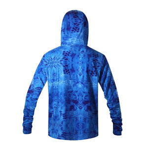 Sudadera con capucha de pesca para hombre cómoda y transpirable a precio barato, impresión por sublimación personalizada, sudaderas con capucha de pesca para hombre de secado rápido - Product Image 2