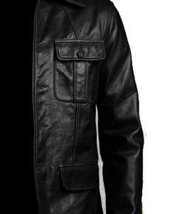 Veste en cuir pour motard en cuir véritable vieilli Matériau de qualité supérieure Vêtements en cuir - Product Image 6