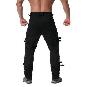 Pantalon gothique hip-hop pour homme, cosplay punk rock, streetwear audacieux avec chaîne 2026 - Product Image 6