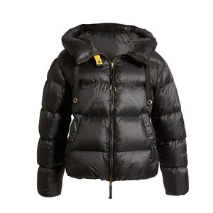Gran oferta, chaqueta acolchada de cuero con cremallera y bordado de puntos informal de invierno, diseña tu propio servicio OEM a prueba de agua - Product Image 1
