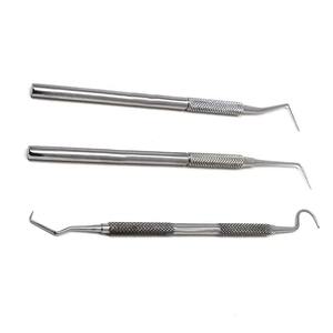 Sonde parodontale dentaire en acier inoxydable, sonde parodontale professionnelle à une seule extrémité - Product Image 3