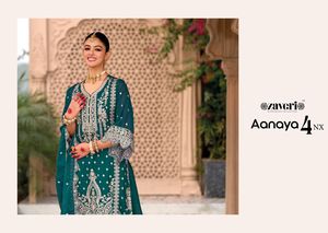 Nueva variedad de organza suave con bordado Salwar Suit Mujer Moda Compras en línea de Surat al precio más bajo - Product Image 3