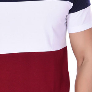 Camiseta de manga corta personalizada para hombre Última llegada Buena calidad Slim Fit 100% Algodón Patrón sólido - Product Image 5