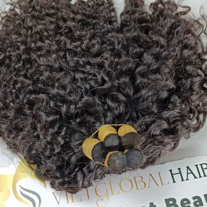 Wholesale Best Quality Vietnamese <b>Hair</b> Burmese Curly Double Drawn Cuticle Aligned Bulk <b>Braiding</b> <b>Hair</b> Raw <b>Color</b> - Product Image 1