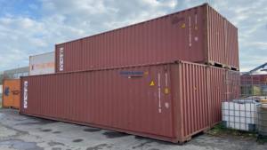 Contenedor de Envío Usado ISO de 40 pies, Caja Seca de Acero Corten con Alta Capacidad de 67.7 m, Certificado por CSC y BV Container.it - Product Image 3