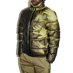 Chaqueta Casual de Invierno para Hombre Tallas Grandes, con Capucha, Cierre Completo, Acolchada, Resistente al Viento, con Cambio de Color y Reacción Térmica - Product Image 3