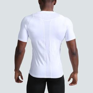 Venta al por mayor logotipo personalizado algodón transpirable 2023 entrenamiento y jogging fitness desgaste hombres personalizado gimnasio equipo Deporte Camiseta - Product Image 5