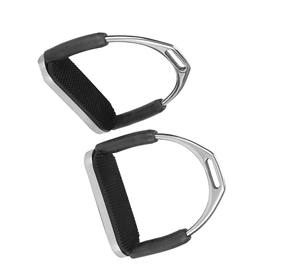 Recién llegado, estribos de equitación de acero inoxidable, agarre fuerte, ajuste cómodo ajustable, fabricante de exportación OEM - Product Image 6