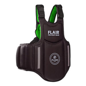 Logo personnalisable Sports Safety Chest Guard Protecteur de corps de protection durable pour MMA Taekwondo Martial Training Soft Feature - Product Image 1