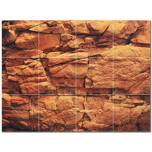 กระเบื้องเซรามิคจิตรกรรมฝาผนัง PT500922 24 \ "W x 18 \" H ชุด12 6x6 - Product Image 1