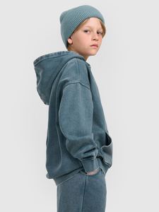 ชุดวอร์มเด็กผู้ชายแบบสวมหัวทรงโอเวอร์ไซส์ชุดวอร์มสำหรับเด็กผู้ชายสวมใส่สบายระบายอากาศได้ดี - Product Image 3