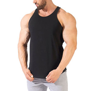 Nouveau design 2025 – Débardeur d'été uni coupe classique pour homme – Débardeur de sport sans manches pour homme - Product Image 4