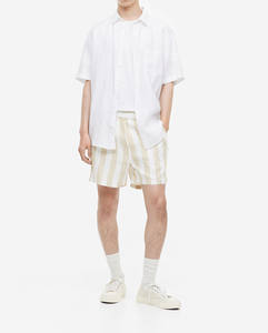 Short personnalisé de haute qualité en coton polaire épais et décontracté à imprimé animal pour hommes-Séchage rapide Taille haute Fermeture à cordon de serrage - Product Image 1