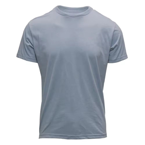 T-shirts pour hommes 100% coton épais biologique T-shirt de haute qualité T-shirts pour hommes en coton pur biologique durable avec logo personnalisé - Product Image 1
