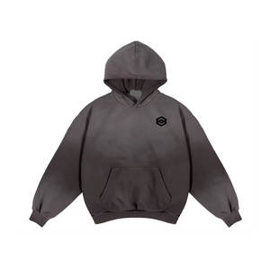 เสื้อฮู้ดของผู้ชายวัสดุดีที่สุดมีเอกลักษณ์ลายสีทึบซีดแสงแดดระบายอากาศและปลอกคอมีฮู้ดสำหรับฤดูหนาวมาใหม่ - Product Image 1