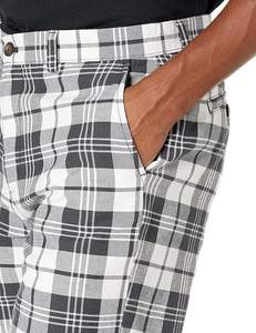 High Street Style Custom Men's Eco-Friendly 100% Polyester Denim Shorts Logo Applique Patrón sólido Popular Street Wear Cargo - Product Image 4