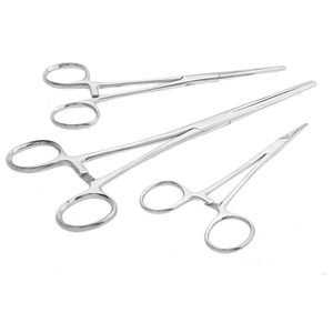 Pinzas quirúrgicas Mosquito Kelly Crile rectas y curvas de la mejor calidad, instrumentos hemostáticos, fuente de alimentación Manual - Product Image 4