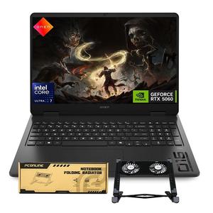 Nueva Laptop para Juegos OMEN 16 Slim RTX 5060, Pantalla FHD+ de 16 Pulgadas y 144 Hz, Intel Ultra 7 255H (i7-14700), 32 GB de RAM DDR5, SSD de 1 TB, Teclado RGB Retroiluminado - Product Image 1