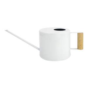 Bote de agua galvanizado de gran capacidad con acabado a prueba de óxido y mango de madera para una distribución de agua confiable - Product Image 1