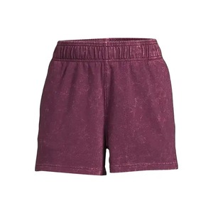 Pantalones cortos deportivos de verano con logotipo personalizado de alta calidad para mujer, transpirables, suaves, informales, de algodón, con cordón elástico, precio al por mayor - Product Image 4