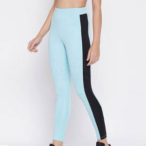 Women's Elastic Waist Seamless Quick Dry Breathable Workout <b>Legging</b> Solid <b>Pattern</b> Gym Fitness Activewear Mid Waist Yoga <b>Leggings</b> - Product Image 3