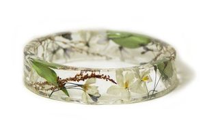 SMART Jewelry Resin Acrylic Bracelet Bangle Exaggerated Dazzling Multicolor Wide Irregular Square Acrylic Bracelets for Women - Product Image 5