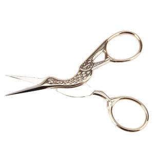 Tijeras de Bordado Estilo Vintage al por Mayor, Tijeras de Acero Inoxidable con Diseño de Grulla Mini, las Mejores Tijeras de Costura para Manualidades y Sastrería - Product Image 4
