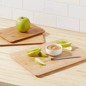 Ensemble de planches à découper de cuisine en bambou planches à découper épaisses planches à découper naturelles de haute qualité OEM accepter - Product Image 6