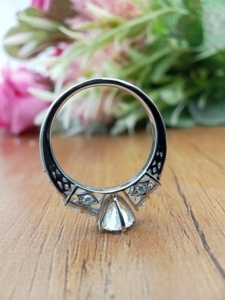 Men's Luxury 10K 18K Gold Trendy Hip Hop <b>Ring</b> <b>Full</b> VVS Natural Diamond Rounded Baguette for GIA Certified Classic Wedding Party - Product Image 2