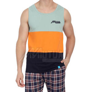 Camiseta sin mangas para hombre de calidad superior, ropa deportiva para gimnasio, camiseta sin mangas de estilo informal para hombre a la venta - Product Image 1