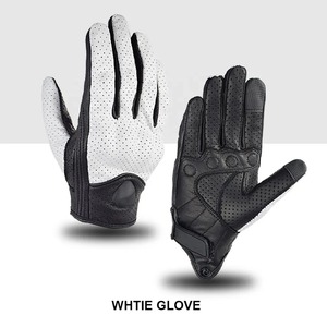 Guantes de moto de materiales personalizados para hombre y mujer con diseño de logotipo personalizado Guante de moto de carreras con rango bajo - Product Image 3